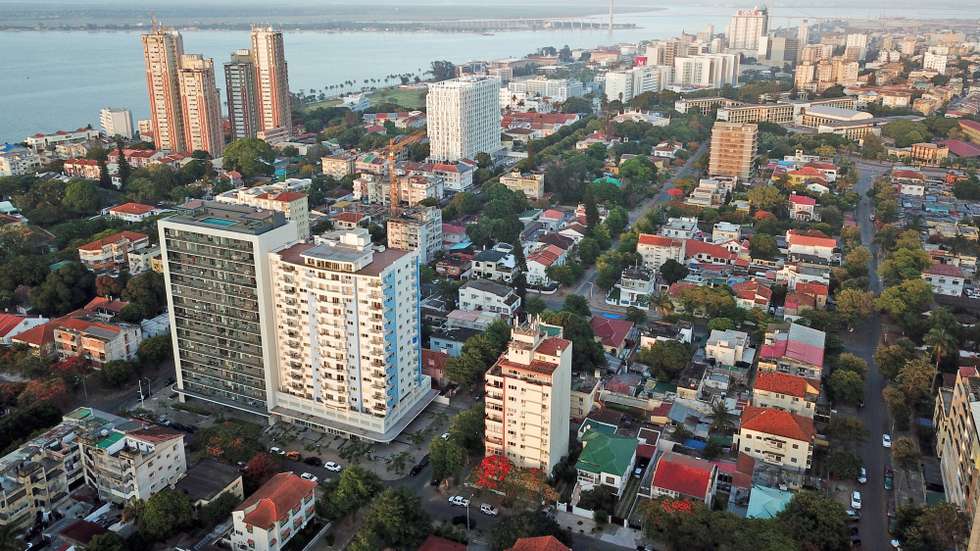 Fotografia aérea sobre a cidade de Maputo, Moçambique, 12 de dezembro de 2019. ANTÓNIO SILVA/LUSA