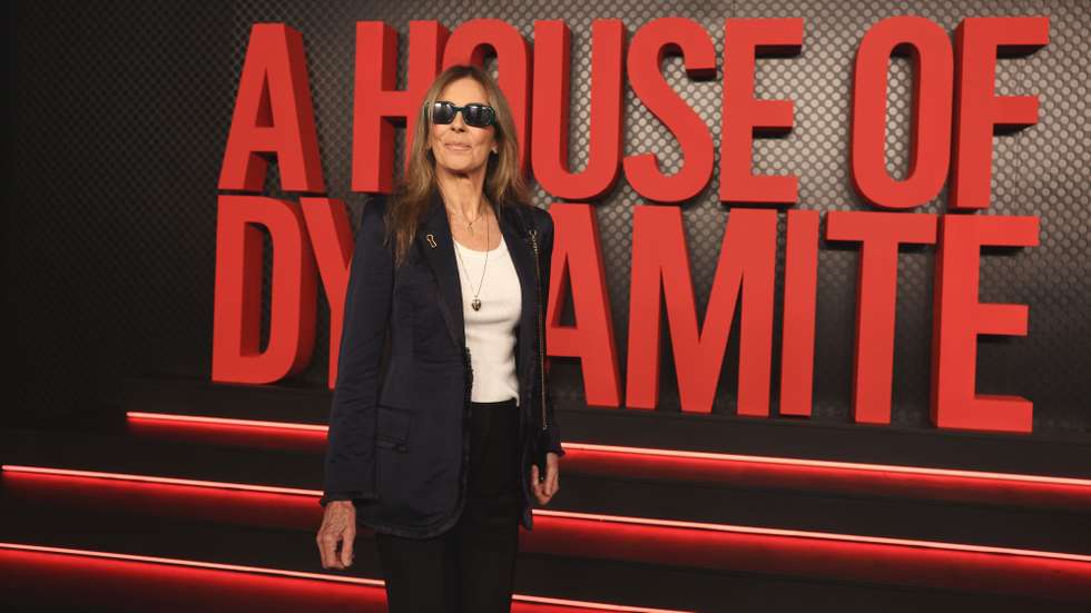 epa12443798 US director Kathryn Bigelow attends the special screening of Netflix's 'A House of Dynamite' at The Egyptian Theatre in Hollywood, California, USA, 09 October 2025.  EPA/DAVID SWANSON