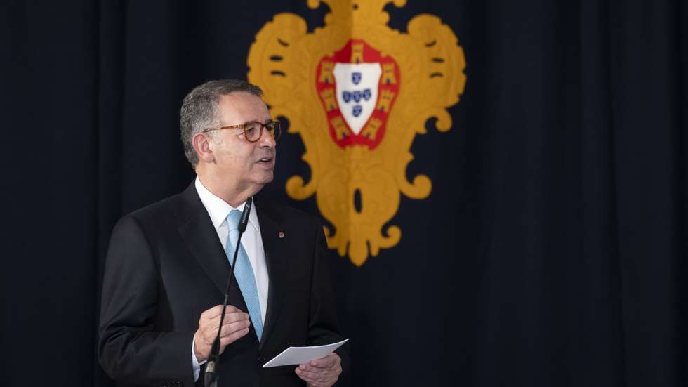 O Presidente da República, António José Seguro, intervém durante a receção à comita de atletas participante no Mundial de Atletismo de pista curta, no Palácio de Belém. em Lisboa, 23 de março de 2026. Portugal conquistou pela primeira vez três medalhas numa edição de Campeonatos do Mundo de atletismo em pista curta, disputados entre sexta-feira e domingo, em Torun, na Polónia, onde empreendeu a melhor pontuação de sempre. JOSÉ SENA GOULÃO/LUSA