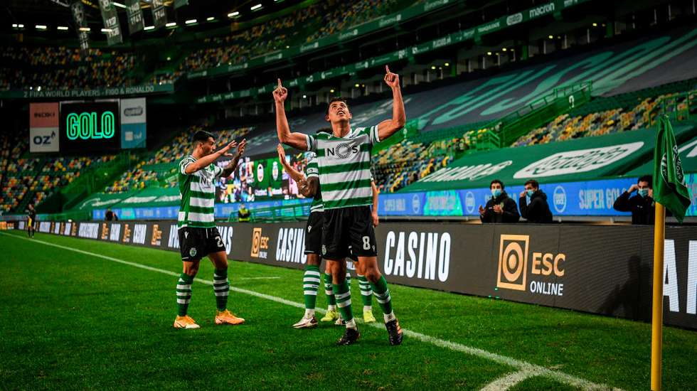 Matheus marcou apenas o segundo da temporada no Campeonato, depois de ter fechado a vitória dos leões frente ao Sp. Braga em Alvalade