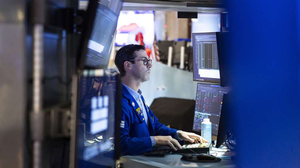 epa11930476 A trader works at the start of the trading day on the floor of the New York Stock Exchange in New York, New York, USA, 28 February 2025.  EPA/JUSTIN LANE