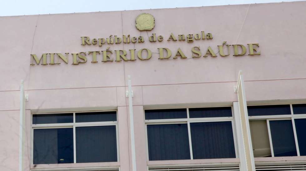 Pormenor da fachada do edifício do Ministério da Saúde de Angola, em Luanda, Angola, 31 de janeiro de 2020. AMPE ROGÉRIO/LUSA