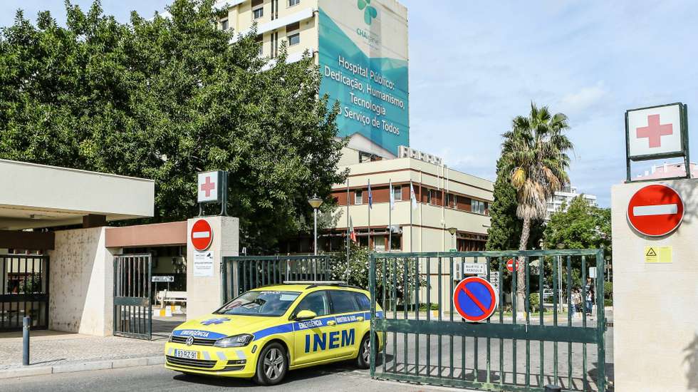 Hospital de Faro, 17 de outubro de 2017. LUÍS FORRA / LUSA