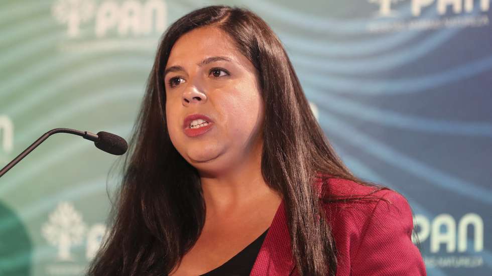 Inês de Sousa Real, líder do partido PAN, autárquicas de 2021