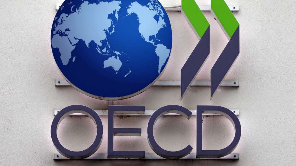 O logotipo da OCDE