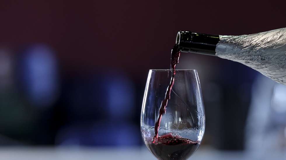 Copo de vinho, Lisboa, 13 de março de 2025. CARLOS M. ALMEIDA/LUSA