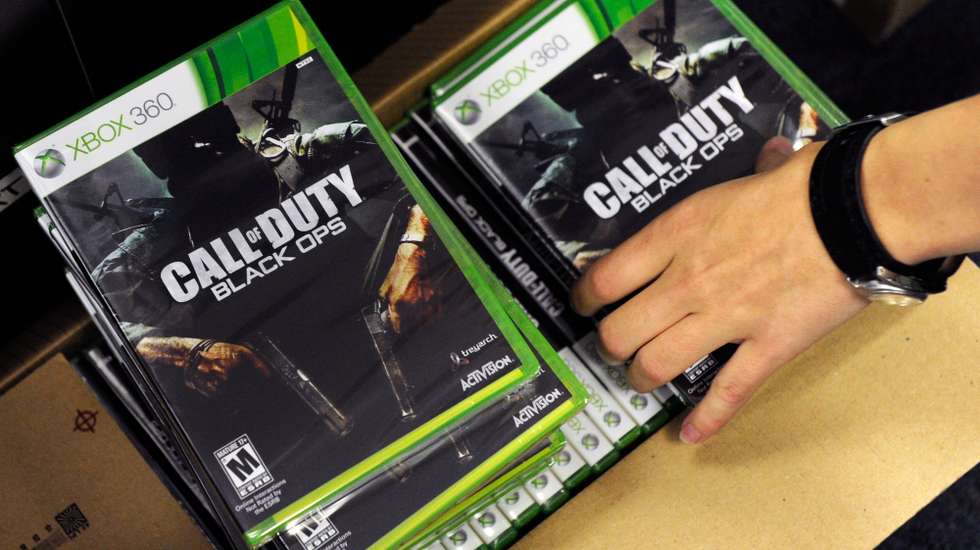 O jogo "Call of Duty" está no centro da discussão desta compra multimilionária