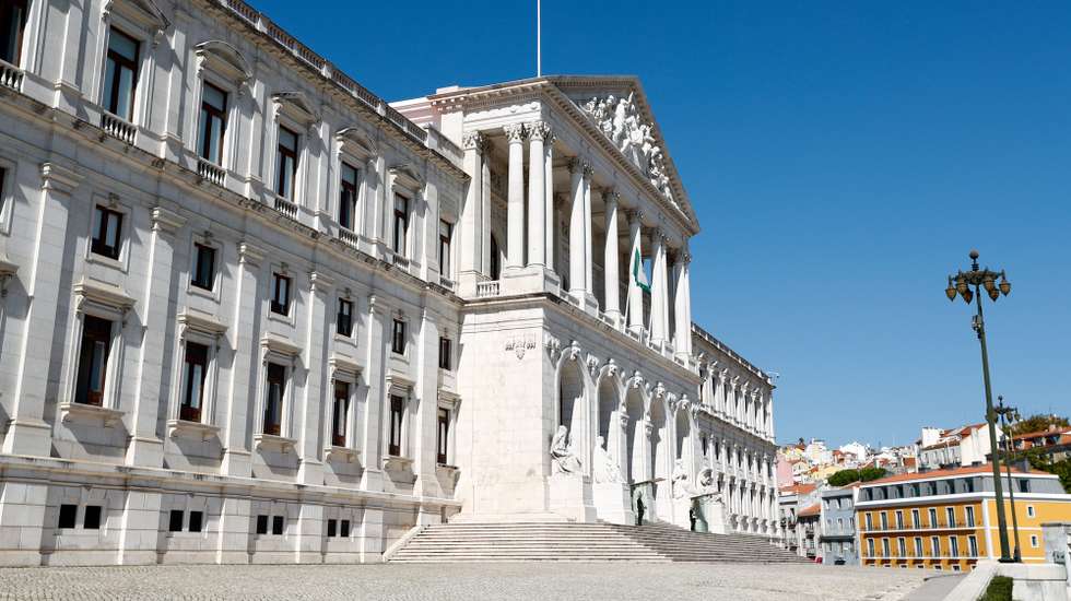 Fachada da Assembleia da República, Lisboa, 07 de outubro de 2020. ANTÓNIO COTRIM/LUSA