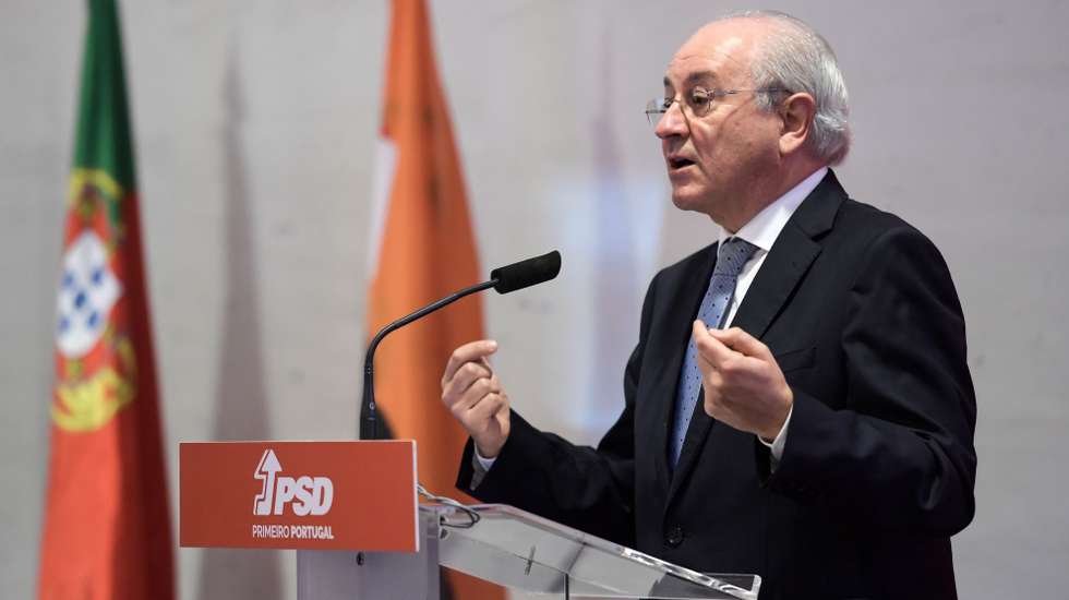 O presidente do Partido Social Democrata (PSD), Rui Rio, intervém durante o "Programa Estratégico dos Fundos Europeus para a Década", com a presença do presidente do PSD, no Porto. 5 de outubro de 2020. FERNANDO VELUDO/LUSA