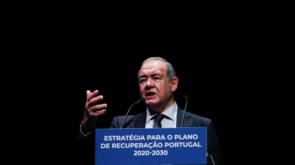 O gestor e académico, António Costa e Silva.intervem durante a sessão de apresentação da versão final do Plano de Recuperação Económica até 2030  realizada na Fundação Calouste Gulbenkian, em Lisboa, 15 de setembro de 2020. ANTÓNIO COTRIM/LUSA