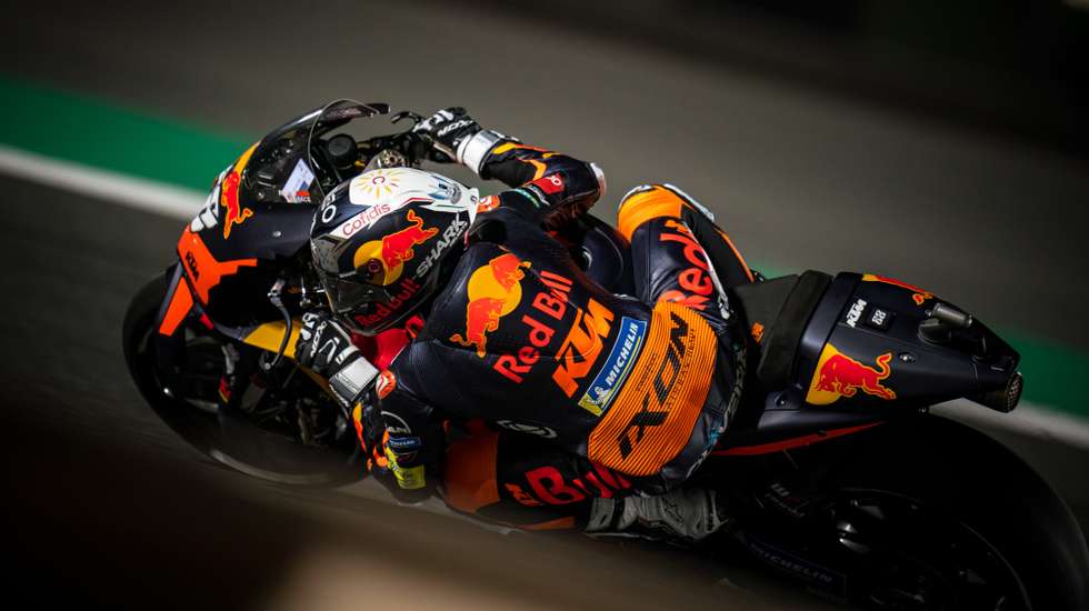 Miguel Oliveira voltou a ser o melhor da KTM na primeira prova do Mundial de 2021, no Qatar