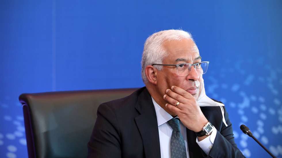 Portuguese Prime Minister Antonio Costa attends a videoconference of the members of the European Council under the Portuguese Presidency of the Council, in Lisbon, Portugal, 25 March 2021. EU leaders will meet to take stock of the COVID-19 epidemiological situation and will also discuss transatlantic relations together with US President Joe Biden. The single market, digital transformation, the situation in the Eastern Mediterranean, relations with Russia, and the international role of the euro are also on the agenda. ANTONIO PEDRO SANTOS/LUSA