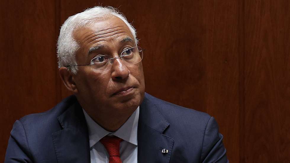 O primeiro-ministro, António Costa, durante a sessão solene comemorativa dos 49 anos da Revolução de 25 de Abril na Assembleia da República em Lisboa, 25 de abril de 2023. Em 25 de abril de 1974, um movimento de capitães derrubou a ditatura de 48 anos, de Marcelo Caetano, chefe do Governo e de Américo Tomás, Presidente da República, num golpe que se transformou numa revolução, a "revolução dos cravos". TIAGO PETINGA/LUSA