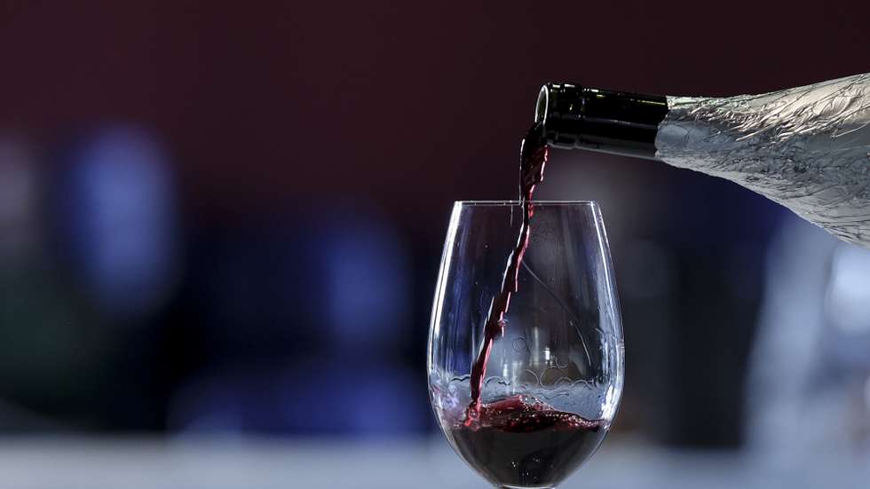 Copo de vinho, Lisboa, 13 de março de 2025. CARLOS M. ALMEIDA/LUSA