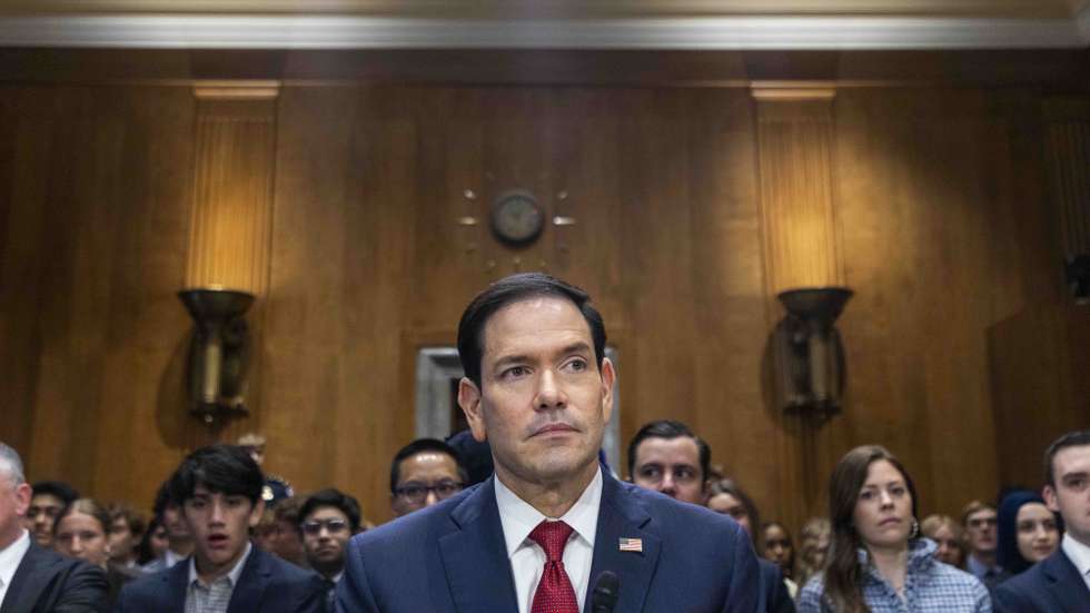 epa13011641 US Secretary of State Marco Rubio testifies before the Senate Foreign Relations Committee hearing on the FY27 Department of State Budget Request on Capitol Hill in Washington, DC, USA, 02 June 2026. Secretary Rubiotestified before the Senate for the first time since the start of the Iran war.  EPA/SHAWN THEW