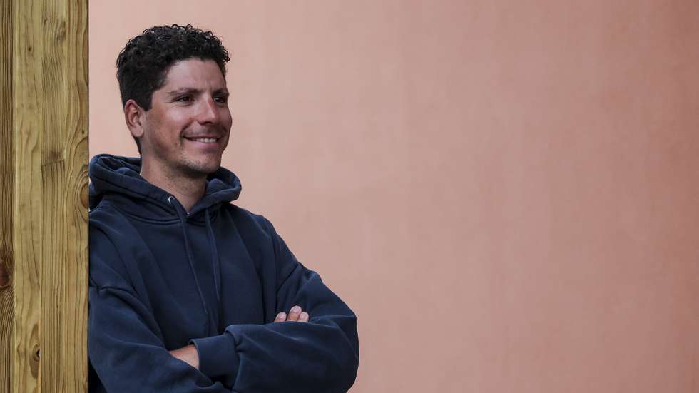 O ciclista português da equipa João Almeida durante uma conferência de imprensa sobre as novas perspetivas para a nova época, Silves, 26 de janeiro de 2026. LUIS FORRA/LUSA