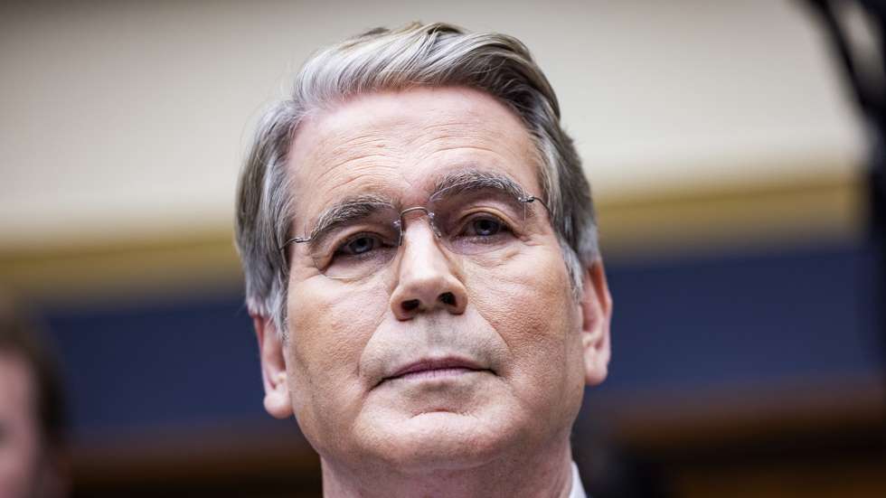 epa13242117 US Treasury Secretary Scott Bessent testifies before the House Committee on Financial Services in the Rayburn House Office Building in Washington, DC, USA, 15 September 2026. Lawmakers grilled Bessent on the national debt, as well as about high fuel costs.  EPA/JIM LO SCALZO