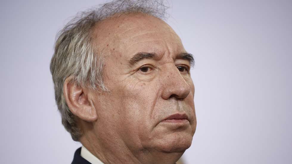 epa11777575 French Prime Minister Francois Bayrou attends a press conference following a government meeting about the situation in the French island territory of Mayotte hit by tropical cyclone Chido, at the Interior Ministry Crisis Centre in Paris, France, 14 December 2024.  EPA/YOAN VALAT