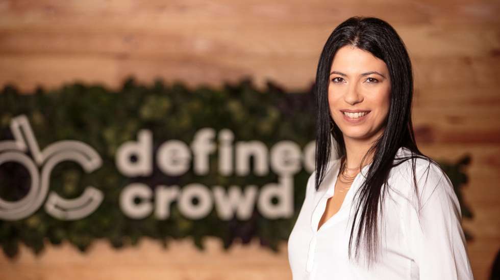 Daniela Braga é fundadora e presidente executiva da DefinedCrowd