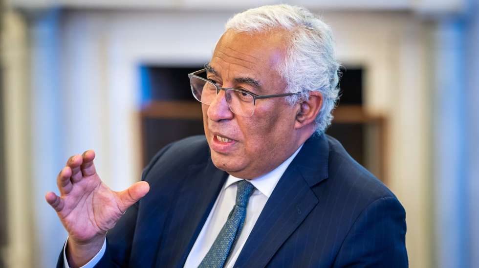 O primeiro-ministro, António Costa, em entrevista à Agência Lusa sobre a Cimeira Social da União Europeia, no Palácio de São Bento, em Lisboa, 05 de maio de 2021. (ACOMPANHA TEXTO DE 06 DE MAIO DE 2021) JOSÉ SENA GOULÃO/LUSA