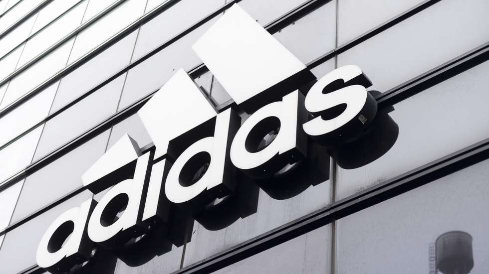 epa10265465 Signage on an Adidas store in New York, New York, USA, 25 October 2022. Adidas announced on 25 October that the company is ending it’s partnership with the musician Ye, formerly known as Kayne West, after he made a number of antisemitic statements earlier this month.  EPA/JUSTIN LANE