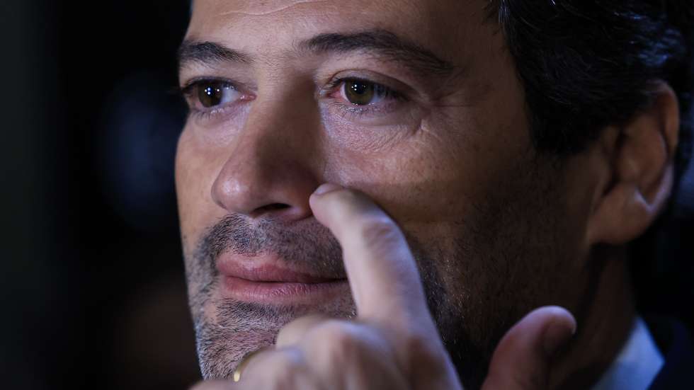O candidato à Presidência da República André Ventura participa na 9. ª Conferência anual do ECO - jornal económico digital, que pretende promover uma reflexão sobre o futuro económico de Portugal até 2030, Serralves, Porto 7 de novembro de 2025. JOSÉ COELHO/LUSA