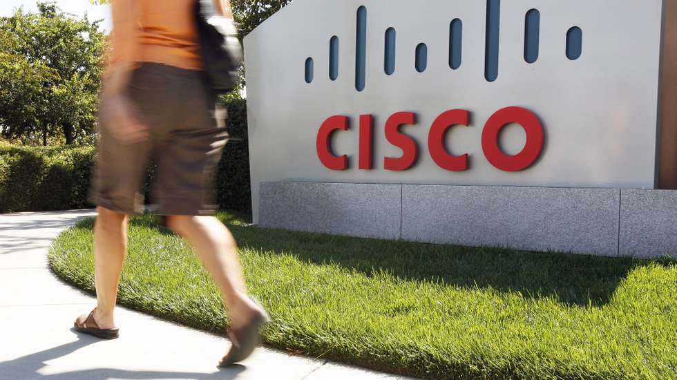 epa05493202 (FILE) A file picture dated 29 September 2010 shows a sign at the Cisco Systems Inc., headquarters in San Jose, California, USA. CRN, a technology news site reported 17 August 2016 Cisco would lay off some 14,000 workers which represents some 20 per cent of Cisco's global staff of 70,000 employees. Cisco will report their 4th quarter earnings on 17 August 2016.  EPA/MONICA M. DAVEY