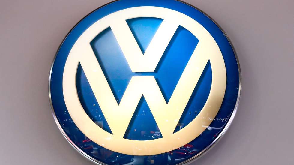 O logotipo da Volkswagen