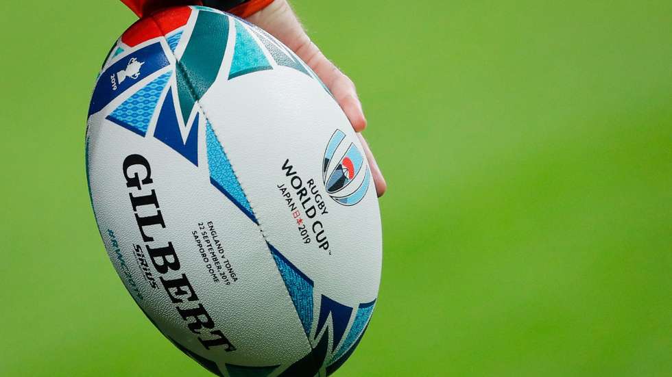 epa07855452 A details shot shows a player from Tonga holding a rugby ball during a training session ahead of the Rugby World Cup match between England and Tonga in Sapporo, Japan, 20 September 2019. The Rugby World Cup is being held in Japan and will run from 20 September to 02 November 2019.  EPA/MARK R. CRISTINO NO COMMERCIAL SALES / NOT USED IN ASSOCATION WITH ANY COMMERCIAL ENTITY  EDITORIAL USE ONLY/NO SALES