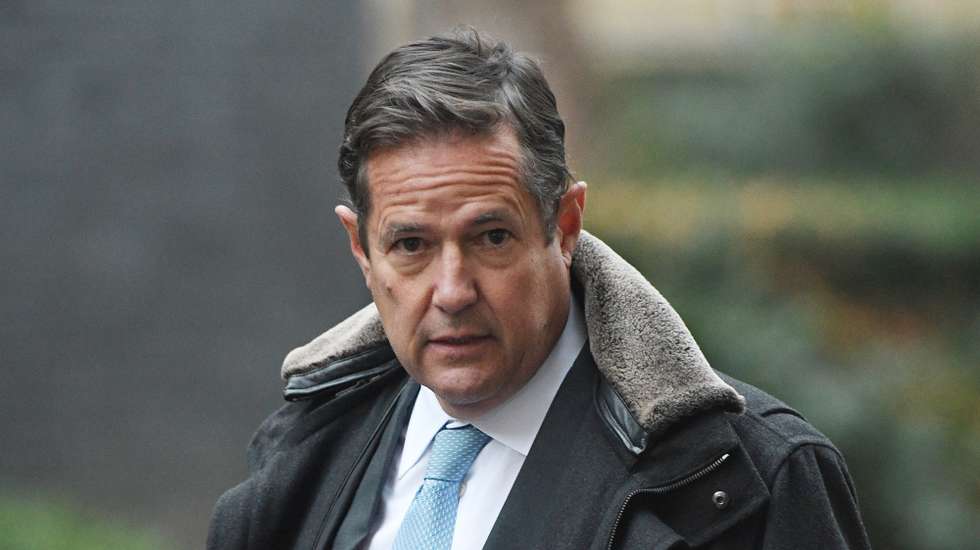 epa06727648 (FILE) - Chief Executive of Barclays Group (Barclays) Jes Staley arrives for a meeting of financial services leaders with the British Prime Minister, Theresa May at 10 Downing Street, central  London, Britain, 11 January 2018, (reissued 11 May 2018). Media reports on 11 May 2018 that Jes Staley has been fined 642,430 GBP or 730,145 euros by regulators The Financial Conduct Authority (FCA) and the Prudential Regulation Authority (PRA) stating that Mr Staley failed to act with due skill, care and diligence in the way he acted in response to an anonymous letter received by Barclays in June 2016. Barclays is also now subject to special requirements by which it must report annually to the regulators detailing how it handles whistleblowing, with personal attestations required from those Senior Managers responsible for the relevant systems and controls.  EPA/FACUNDO ARRIZABALAGA *** Local Caption *** 54002158