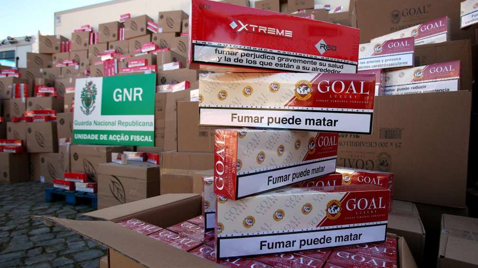 "O valor comercial do tabaco apreendido na ação de fiscalização é de cerca de 47.000 euros"