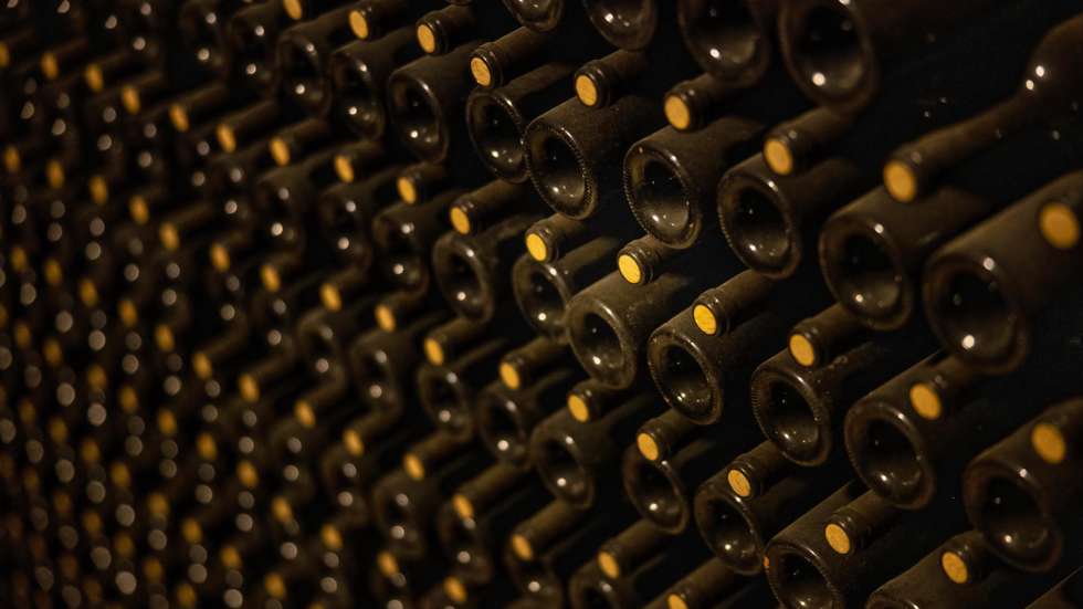 Garrafas de vinho