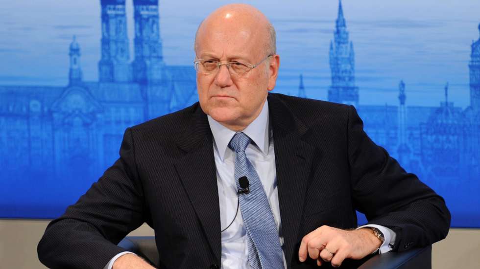 epa04050228 Lebanese resigned prime minister Najib Mikati attends the 50th Munich Security Conference at the Bayerischer Hof Hotel in Munich, Germany, 31 January 2014. Around 20 heads of state and at least 50 foreign and defence ministers are expected to the conference which runs from 31 January until 02 February.  EPA/TOBIAS HASE
