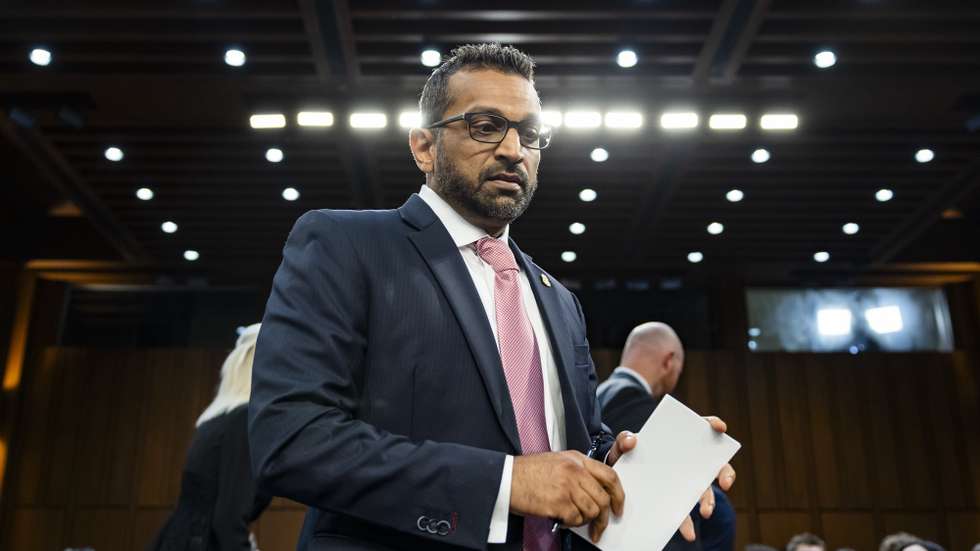 epa13241744 US FBI Director Kash Patel arrives to testify before the Senate Committee on the Judiciary in the Hart Senate Office Building in Washington, DC, USA, 15 September 2026. Patel is expected to take tough questions from Democrats on the departure of numerous agents from the FBI.  EPA/JIM LO SCALZO