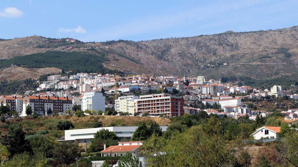 Vista geral da cidade da Covilhã, 08 de setembro de 2017. ANTÓNIO JOSÉ/LUSA