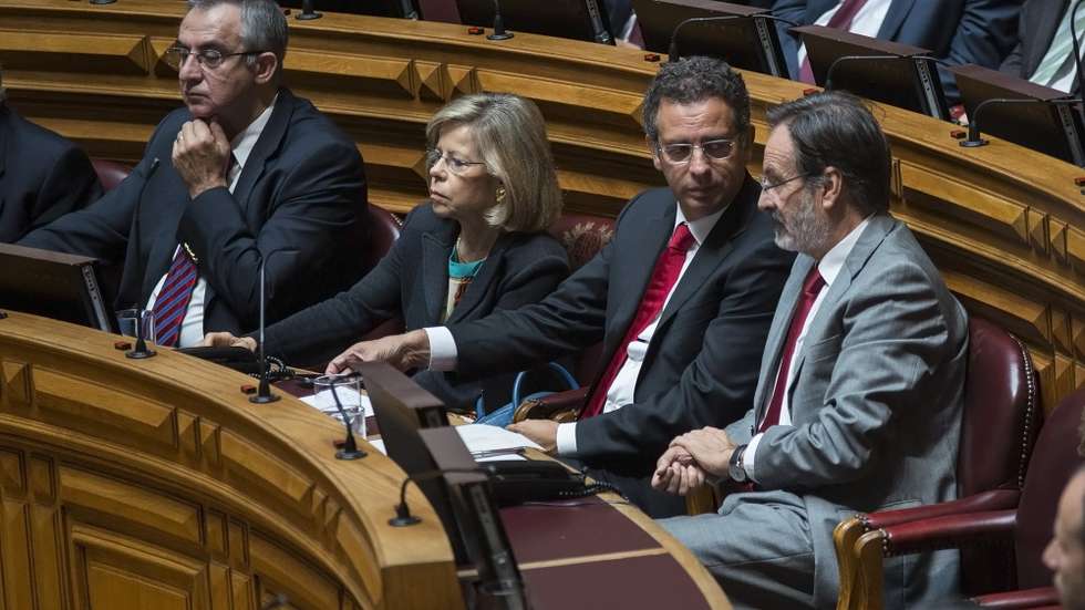 António José Seguro e Alberto Martins estiveram lado a lado no Parlamento entre 2013 e 2014