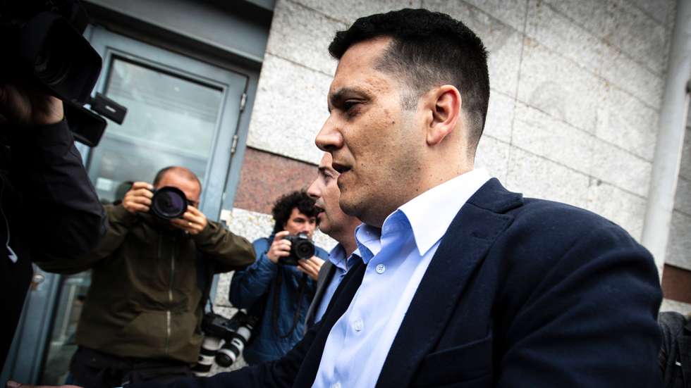 António Joaquim no dia que foi absolvido de todos os crimes, pelo Tribunal de Loures