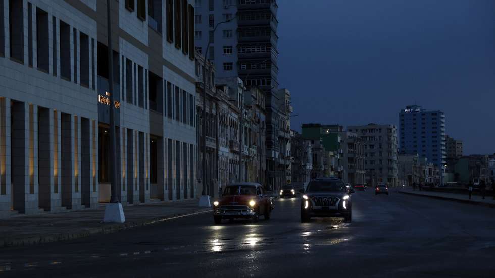 epa13153026 Cars drive down a street near the Malecón in Havana, Cuba, 05 August 2026. Cuba experienced another day with virtually no power across the entire country, with blackouts that will leave up to 70 percent of the island without power at any given time during peak energy demand, according to data from the state-owned company Unión Eléctrica (UNE).  EPA/Ernesto Mastrascusa