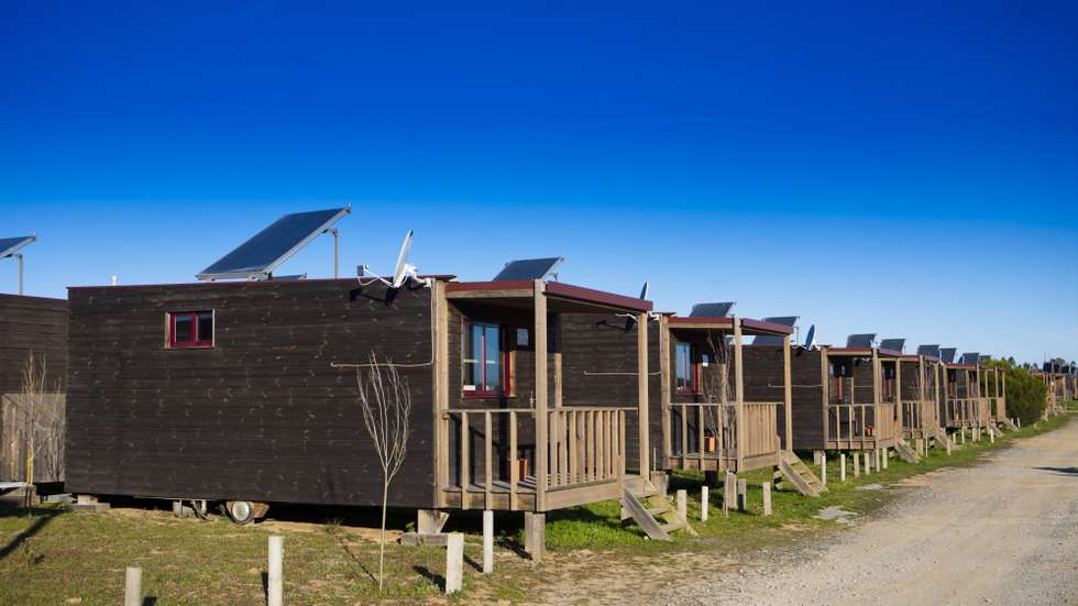 Das 260 casas no espaço turístico, 160 são de particulares