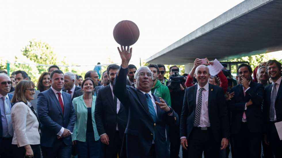 Visita de António Costa aos campeonatos nacionais de desporto escolar em 2017, Gondomar
