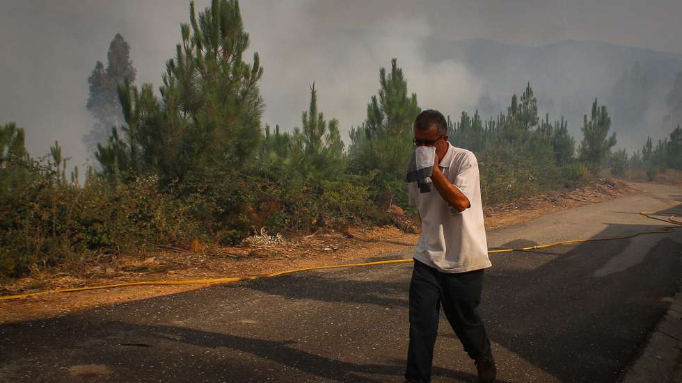 As recomendações da DGS relativas à exposição ao fumo de incêndios devem-se ao previsível aumento das temperaturas