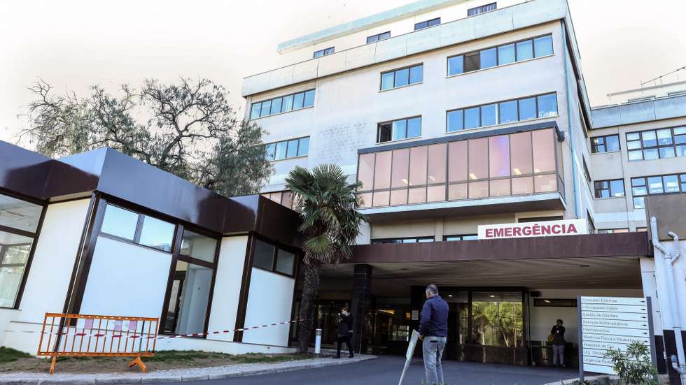 Fachada do hospital de S. Francisco Xavier