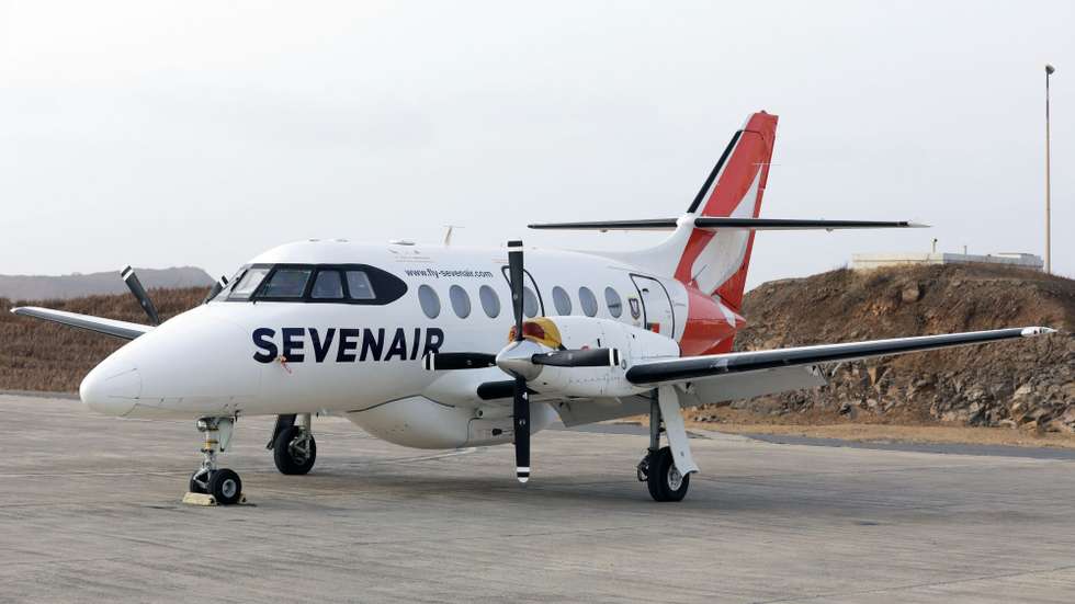 O avião partiu esta segunda-feira de Bragança e realizou paragens em Vila Real e Viseu