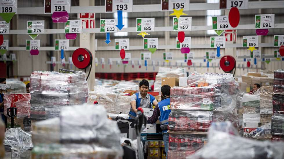 Centro de distribuição da Sonae (Continente) na Azambuja