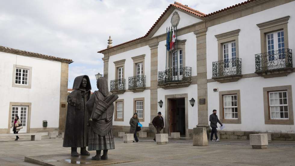 Centro histórico de Miranda do Douro, 17 de janeiro de 2019. JOSÉ COELHO/LUSA