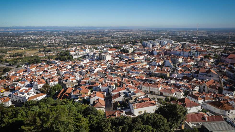 Centro histórico de Palmela, 4 de agosto de 2017. MÁRIO CRUZ/LUSA