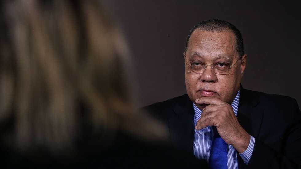epa08159841 The Attorney General of the Republic of Angola Helder Pitta Gros during a interview in Lisbon, Portugal, 24 January 2020. On Wednesday, the Angolan Attorney General announced that businesswoman Isabel dos Santos had been set up on charges of alleged mismanagement and embezzlement of funds during her time at the state oil company Sonangol.  EPA/MARIO CRUZ