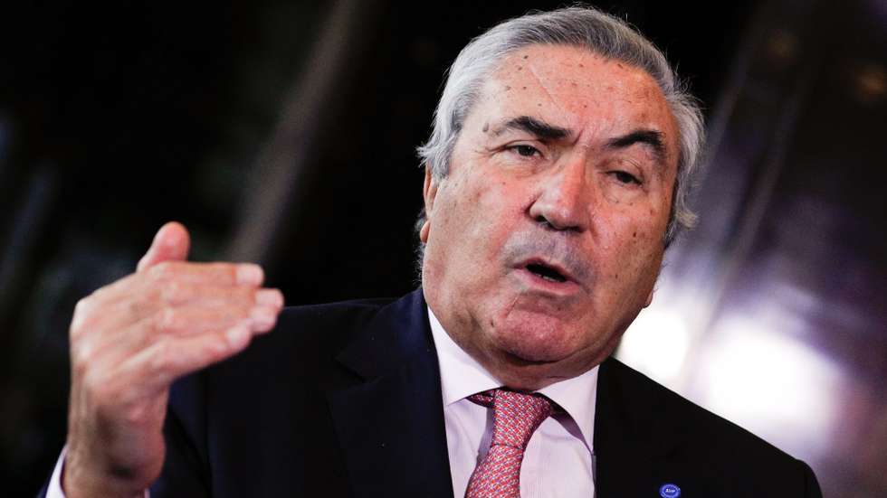 O presidente da Associação da Hotelaria de Portugal (AHP), Raul Martins, estima que a perda de receitas dos hotéis em 2020 possa ser superior a 3,6 mil milhões de euros, previsão mais pessimista do que a que foi feita em junho, Lisboa, 20 de outubro de 2020. Em entrevista à Lusa, Raul Martins, disse que a estimativa da associação anda atualmente numa quebra de receita a rondar os 70% este ano, que se traduzirá num valor superior ao estimado a meses do início da pandemia de covid-19. (ACOMPANHA TEXTO DE 21 DE OUTUBRO DE 2020). ANTÓNIO COTRIM/LUSA
