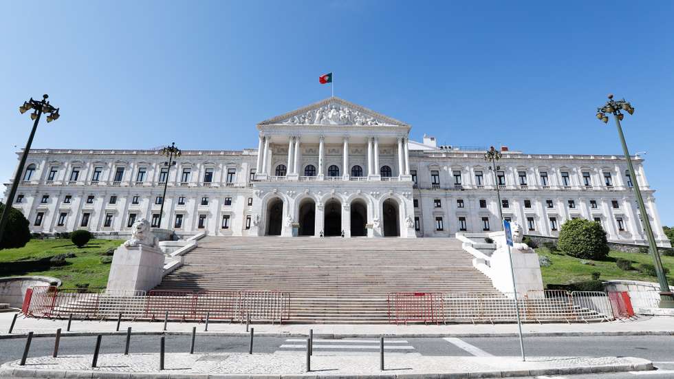 Fachada da Assembleia da República, Lisboa, 07 de outubro de 2020. ANTÓNIO COTRIM/LUSA
