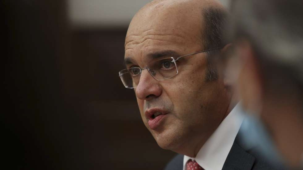 O ministro de Estado, da Economia e da Transição Digital, Pedro Siza Vieira, durante a sua audição na Comissão de Economia, Inovação e Obras Públicas, na Assembleia da República, Lisboa, 22 de outubro de 2020. MANUEL DE ALMEIDA/LUSA
